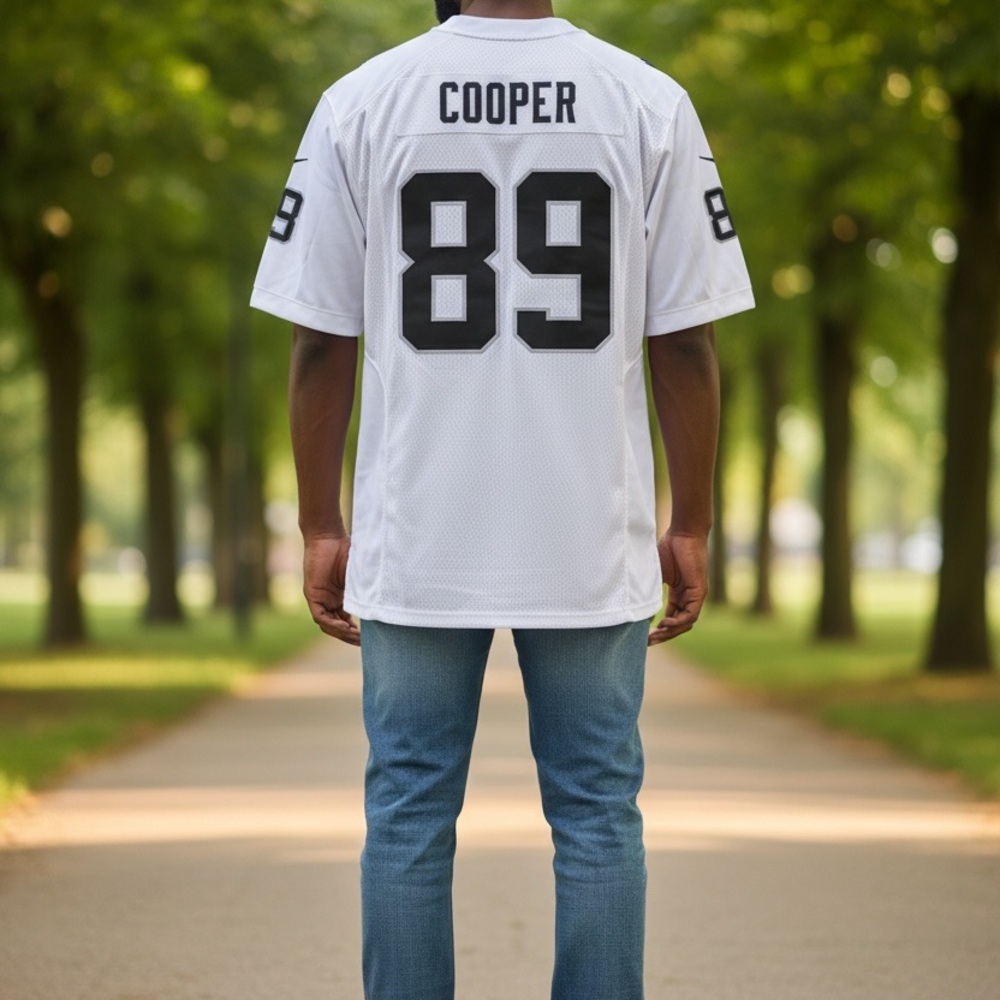 Nike Amari Cooper Oakland Raider #89 White Football Jersey